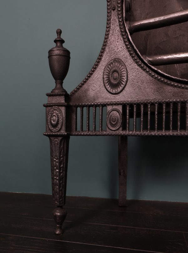 A Fine 18th Century Cast & Wrought Fire Grate (Sold)