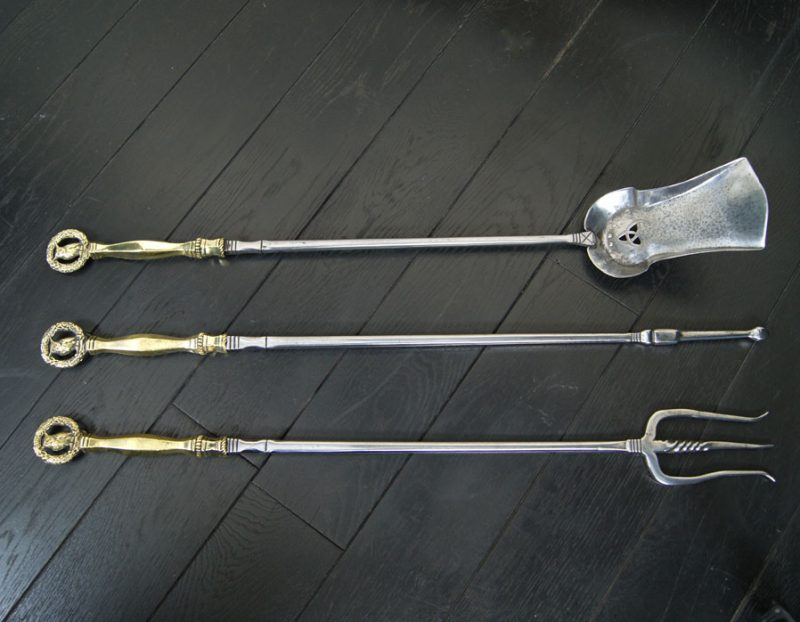 Arts & Crafts Fire Irons (SOLD)