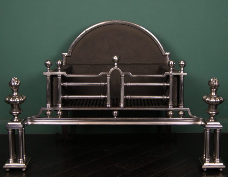 Large English Wrought Fire Grate (Sold)