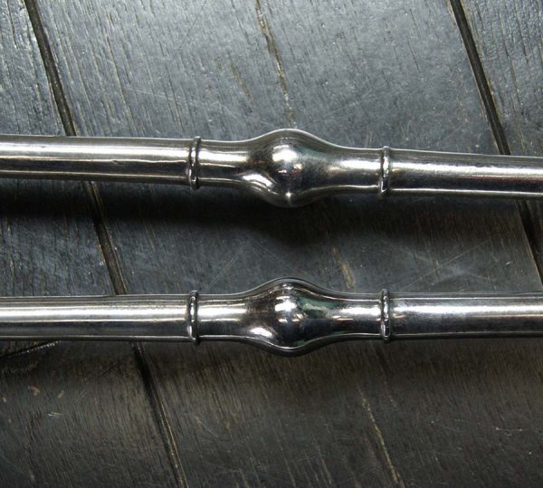 18th Century Urn Top Fire Irons (Sold)