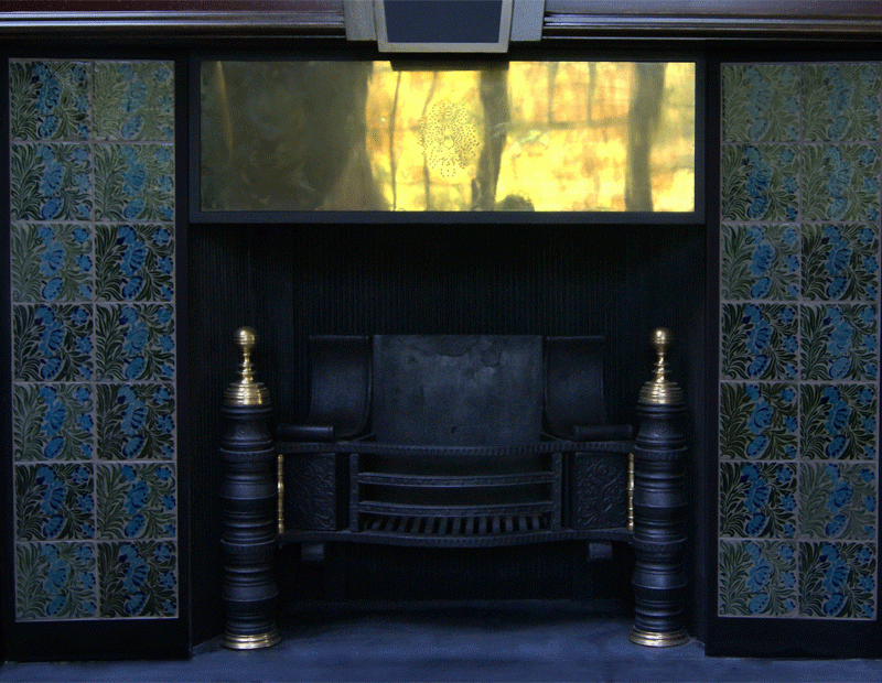 Arts and Crafts Replication Fireplace