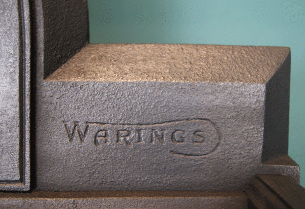 Large Cast-Iron Grate by Warings (SOLD)