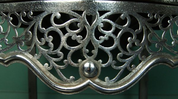 A 19th Century English Steel Fire Grate