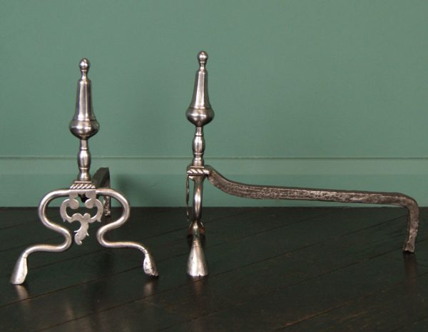 Louis XV Wrought-Iron Fire Dogs (SOLD)