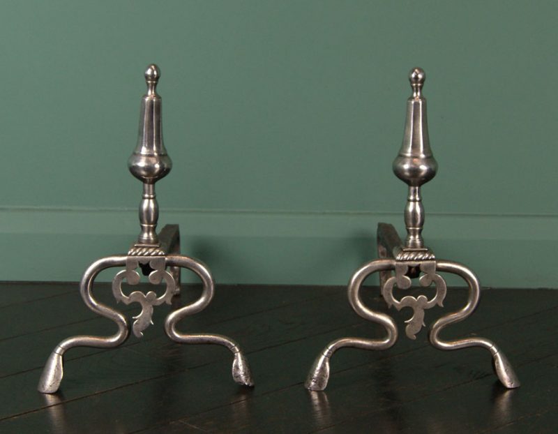 Louis XV Wrought-Iron Fire Dogs (SOLD)