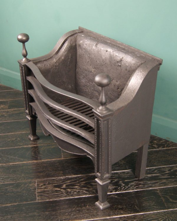 Fine Cast-Iron Fire Basket by T Elsley (Sold)