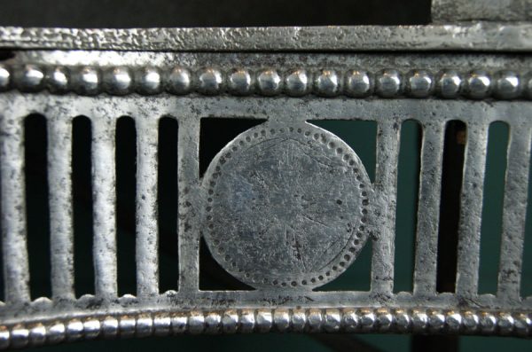 Large 18th Century Wrought-Iron Grate