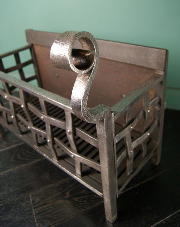 19th Century Polished Wrought Basket (Sold)