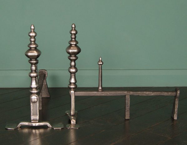 Early 18th Century English Andirons (Sold)