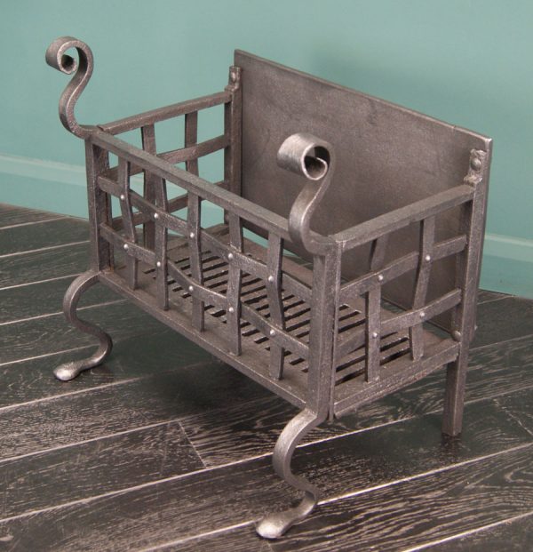 Wrought-Iron Fire Basket (Sold)