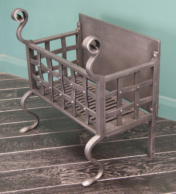 Wrought-Iron Fire Basket (SOLD)