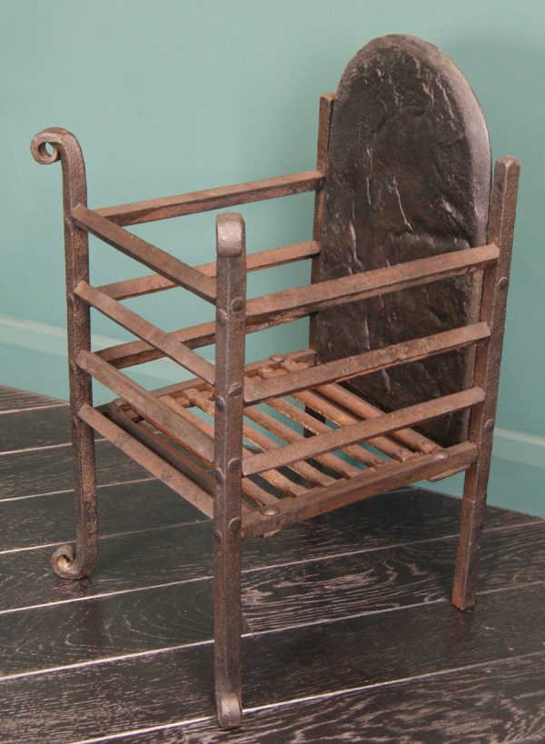 Small Wrought-Iron Fire Basket (Sold)