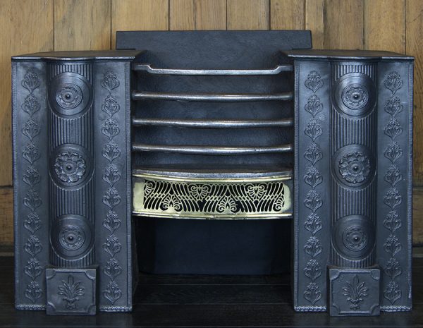 A Large 18th Century Hob Grate