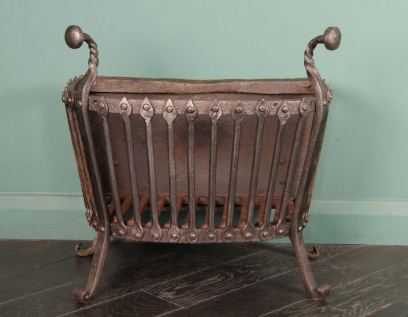 Wrought-Iron Fire Basket (SOLD)
