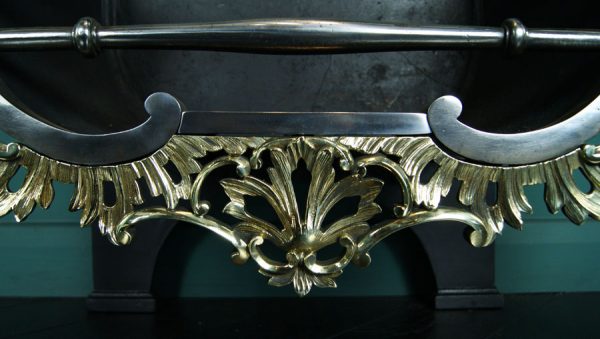 Rococo Fireplace Fire Basket (Sold)