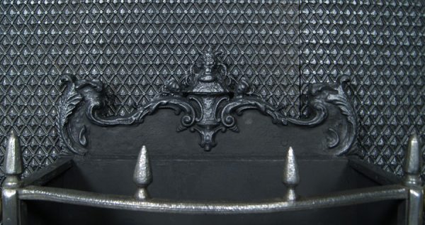 Large Rococo Summer Fireplace Grate