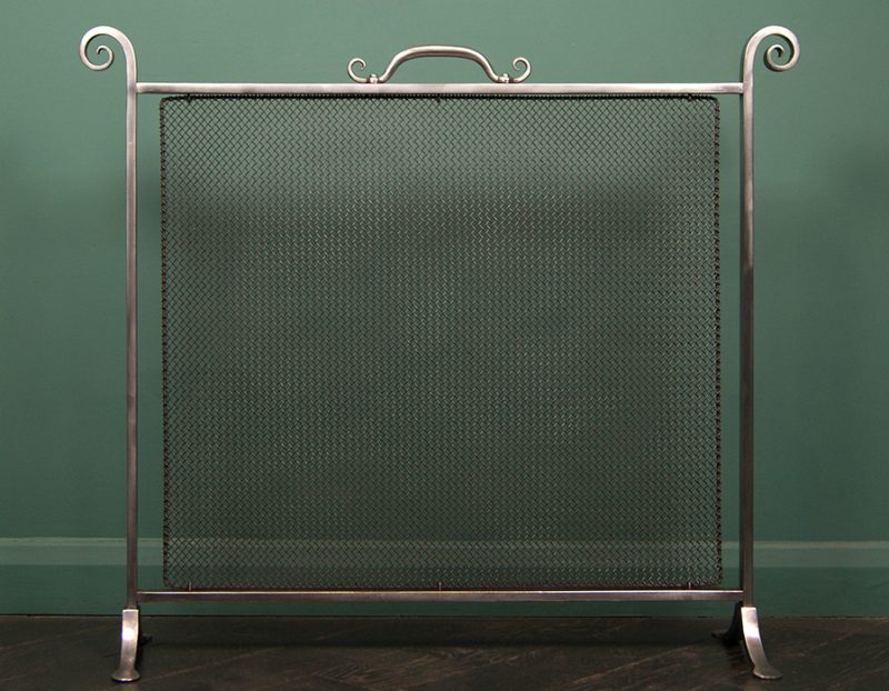 Large English Wrought Fire Screen (SOLD)