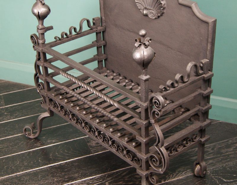 Arts and Crafts Wrought Fire Basket (Sold)