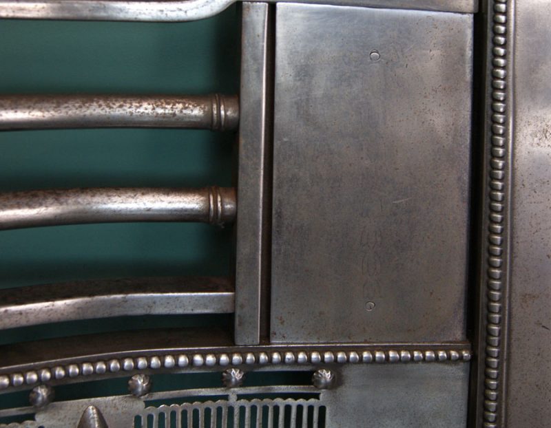 Large Polished Steel Register Grate
