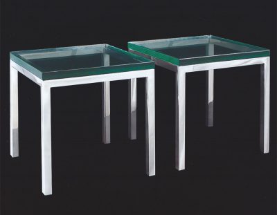 Polished Stainless Steel Tables