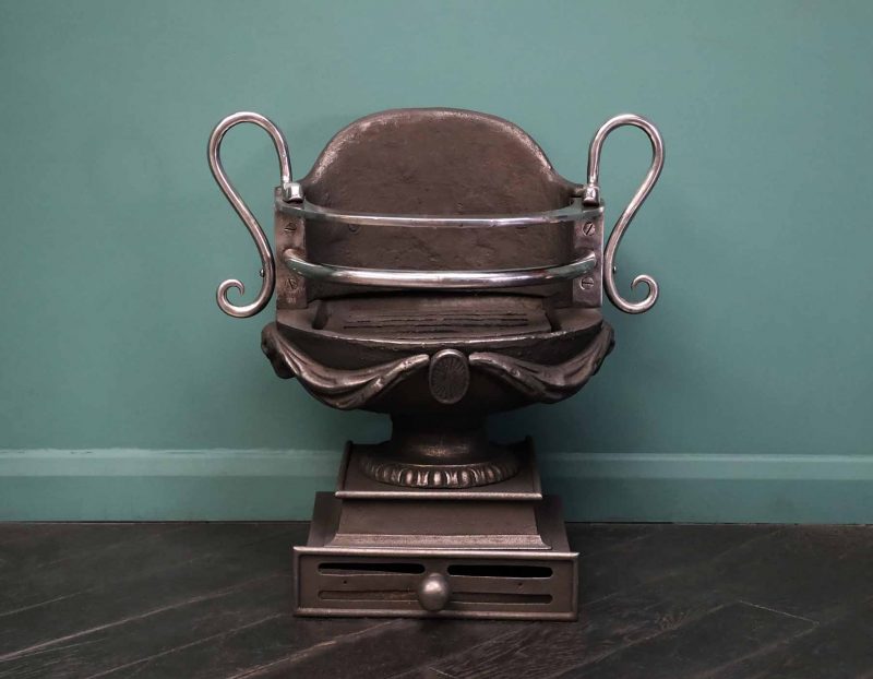 A fine Urn  & Serpent Coal Grate in the Regency Manner