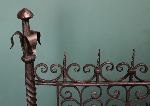A Large Hand-Wrought Fire Screen