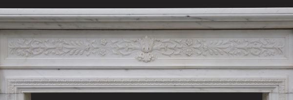 A Magnificent Finely Carved Statuary William IV Chimneypiece