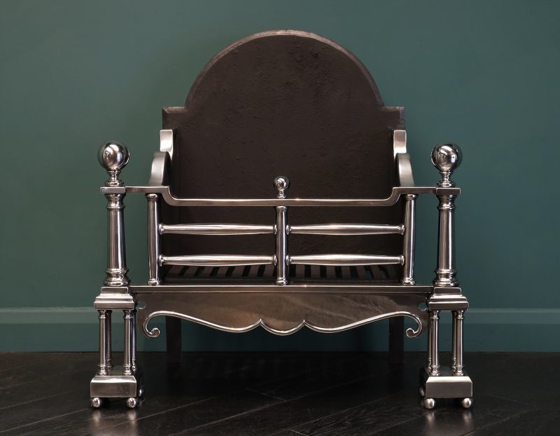 An English Fire Basket in the Early 18th Century Manner