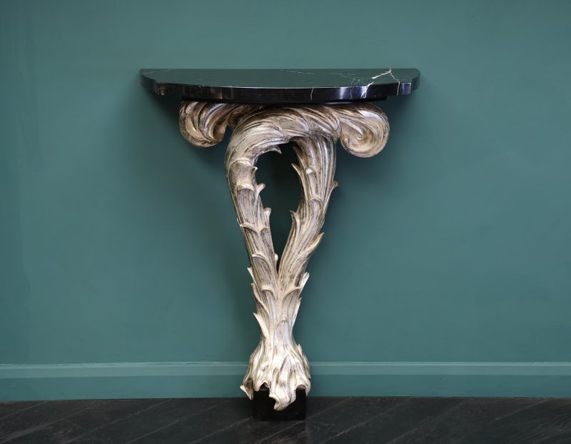 Baroque Revival Console Table After a Design by Serge Roche