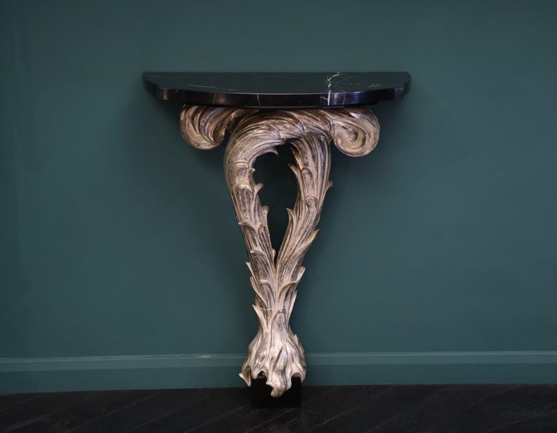 Baroque-Revival Console Table After a Design by Serge Roche