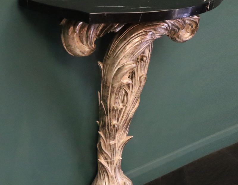 Baroque-Revival Console Table After a Design by Serge Roche