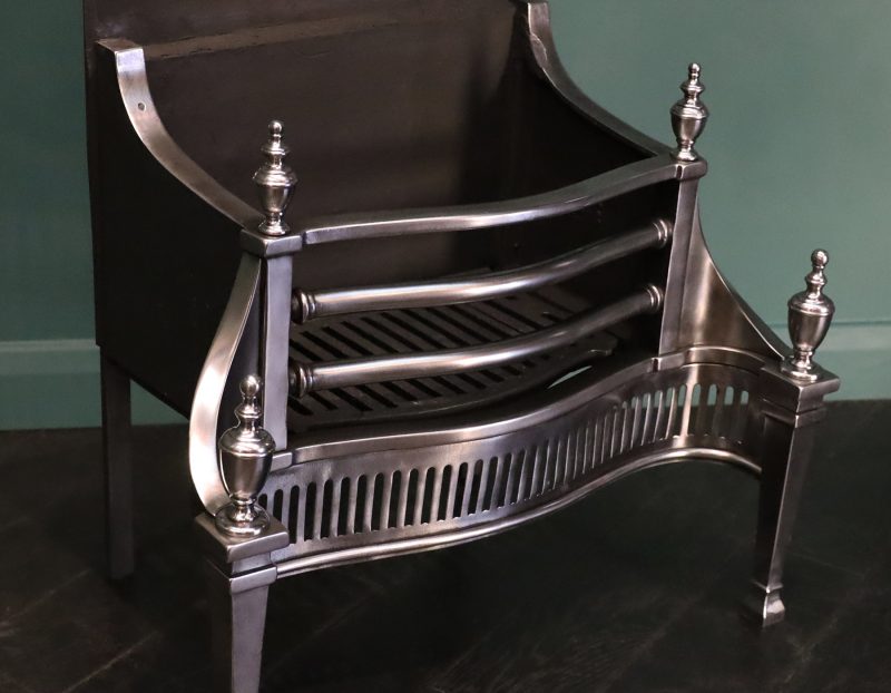 Carron Company Polished Steel Fire Basket