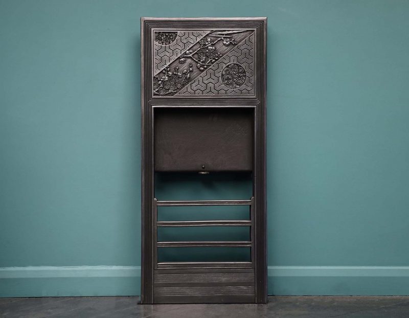 Thomas Jeckyll Aesthetic Movement Register Grate with Blossom Detail