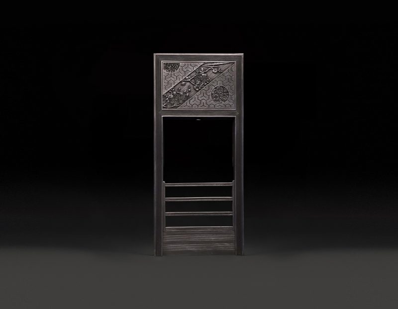 Thomas Jeckyll Aesthetic Movement Register Grate with Blossom Detail