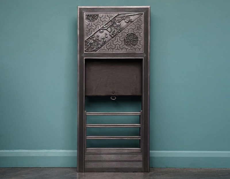 Thomas Jeckyll Aesthetic Movement Register Grate with Blossom Detail