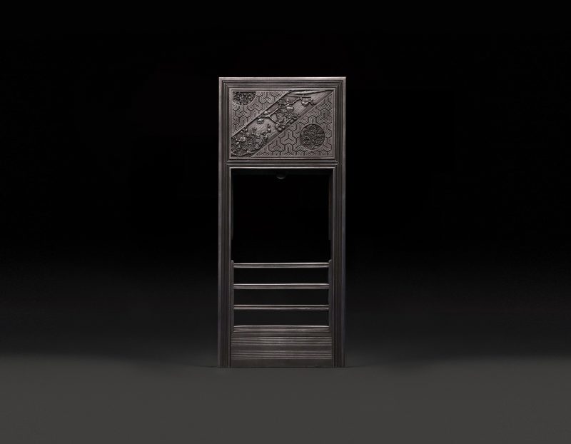 Thomas Jeckyll Aesthetic Movement Register Grate with Blossom Detail