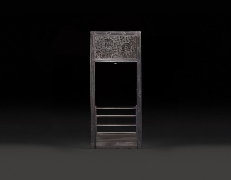 Thomas Jeckyll Aesthetic Movement Register Front with Floral Design