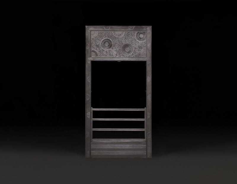 Thomas Jeckyll Aesthetic Movement Register Front with Floral Design