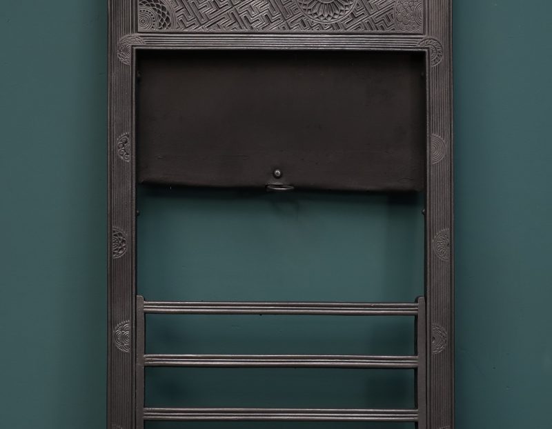 Thomas Jeckyll Aesthetic Movement Register Front with Floral Design